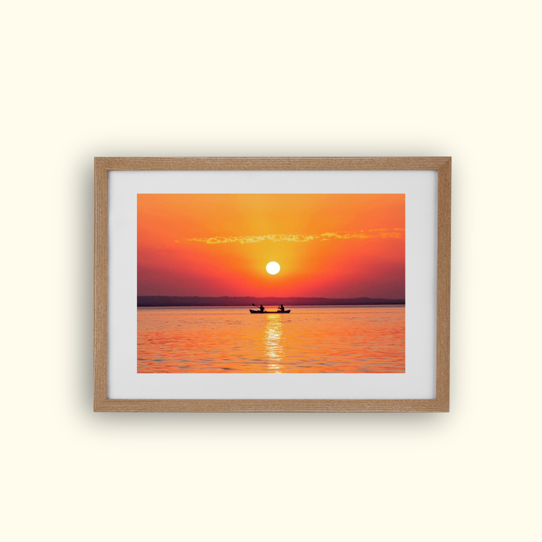 Cuadro “Horizonte Dorado”