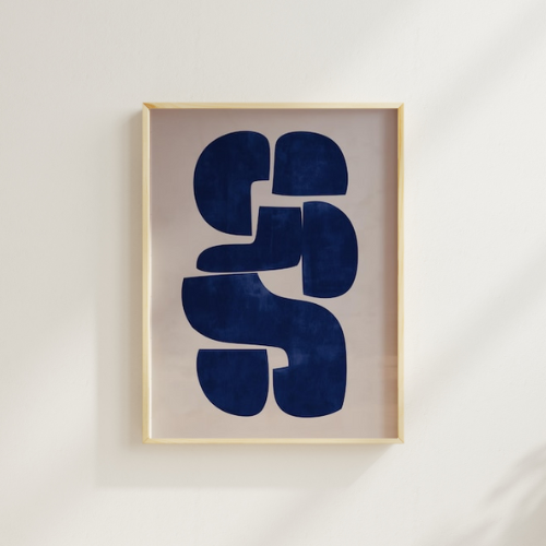 Cuadro “Figuras Azules“