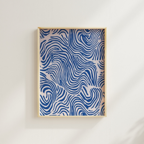 Cuadro “Ondas Azules“