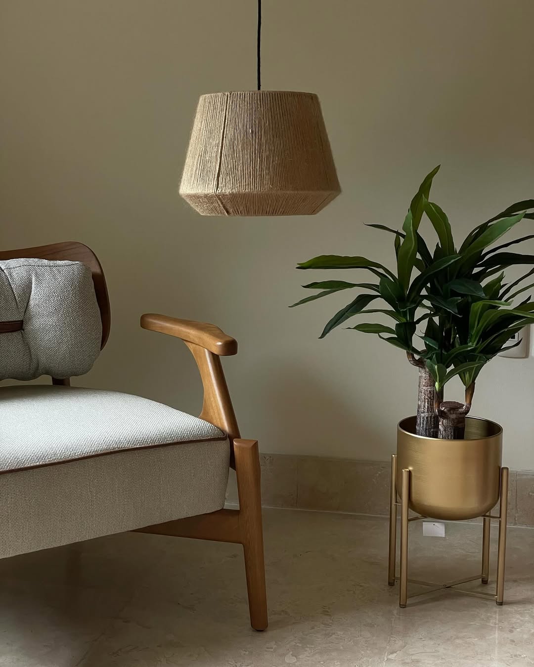 Lámpara Colgante Bali | Yute