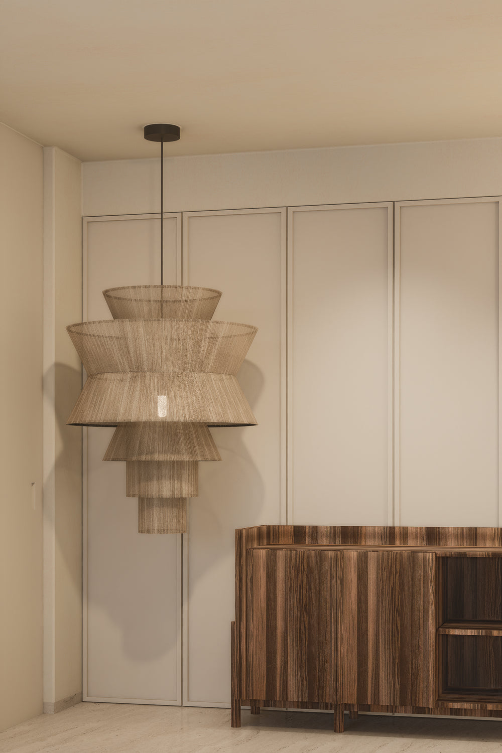 Lámpara colgante B3 | Yute