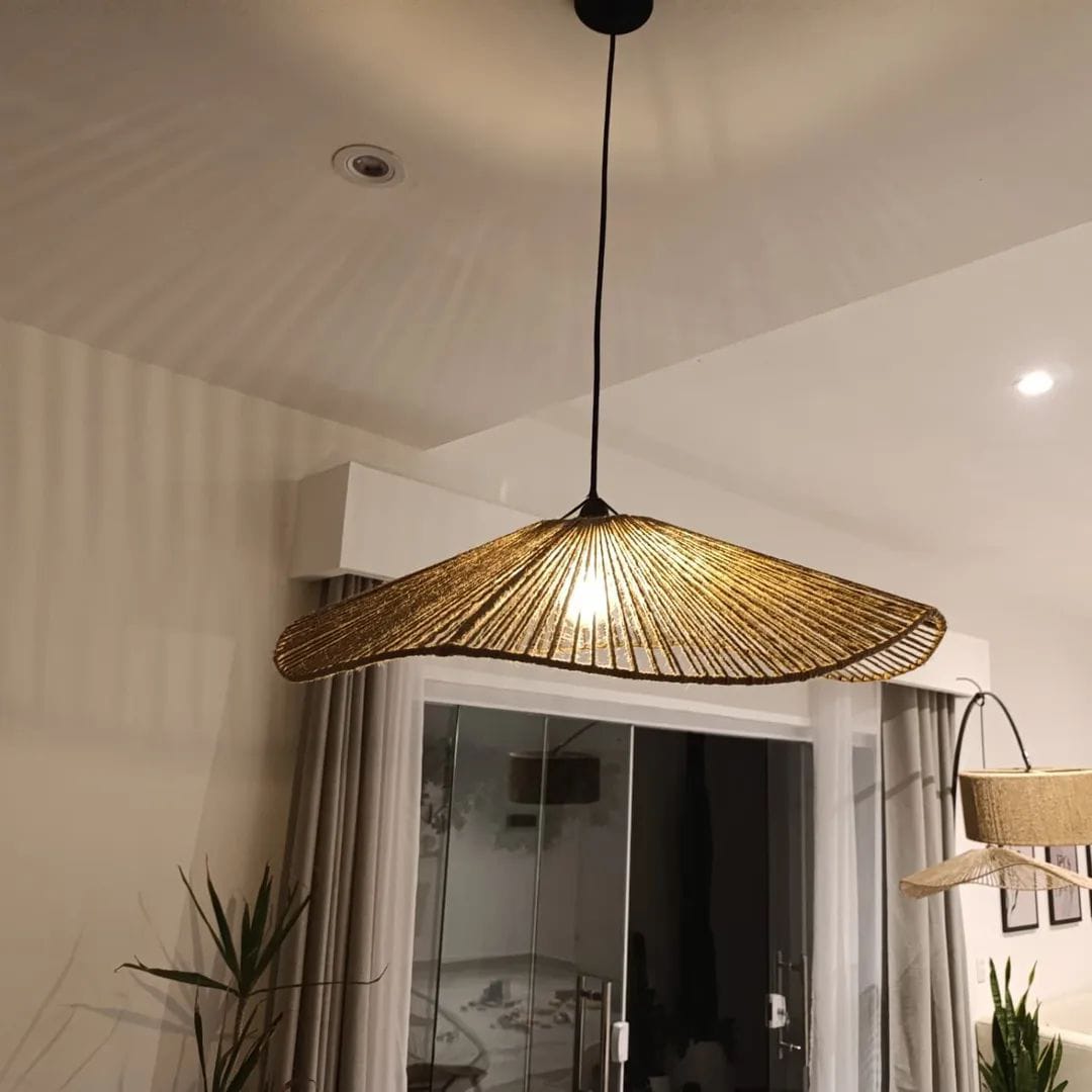 Lámpara Colgante Aura Oriental | Yute