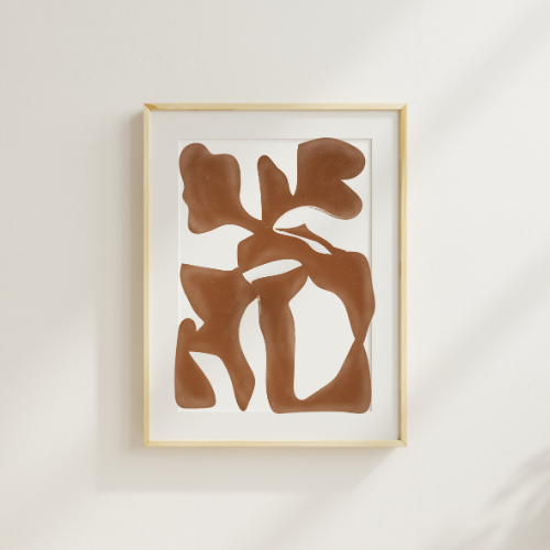 Cuadro “Equilibrio Terracota”