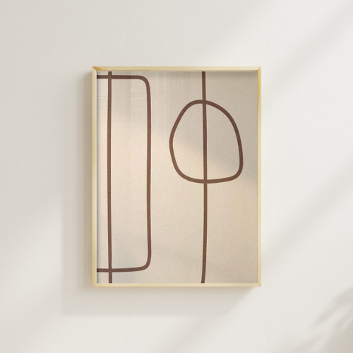 Cuadro “Trazos Neutros”