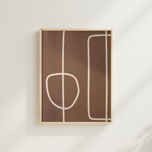 Cuadro “Terracota Oscura”