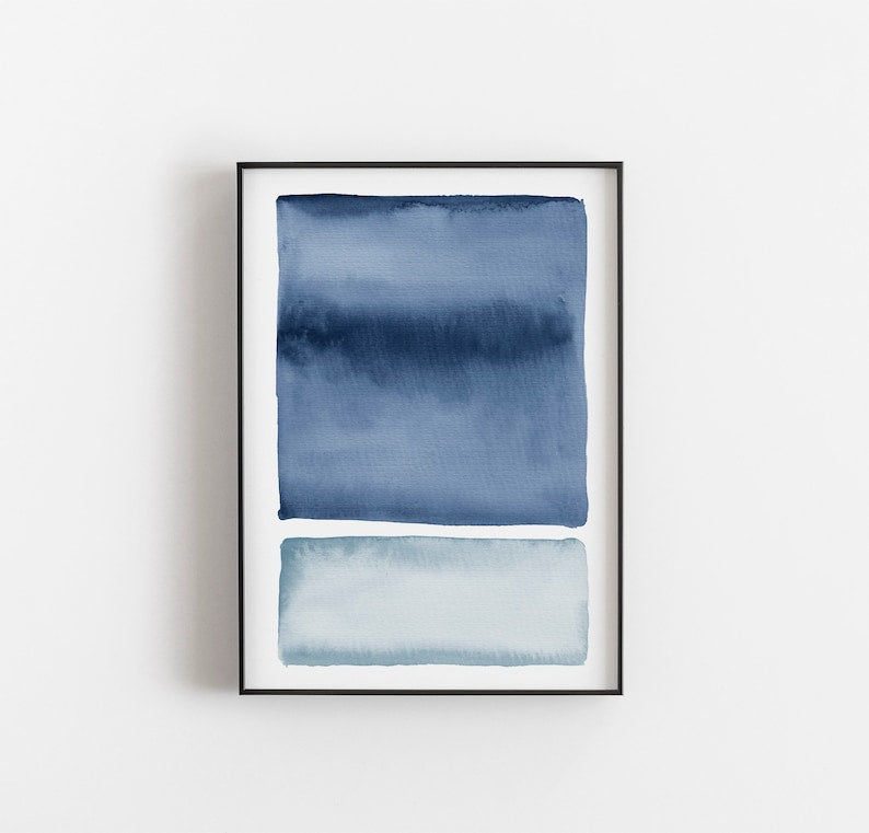 Cuadro “Equilibrio en Acuarela”