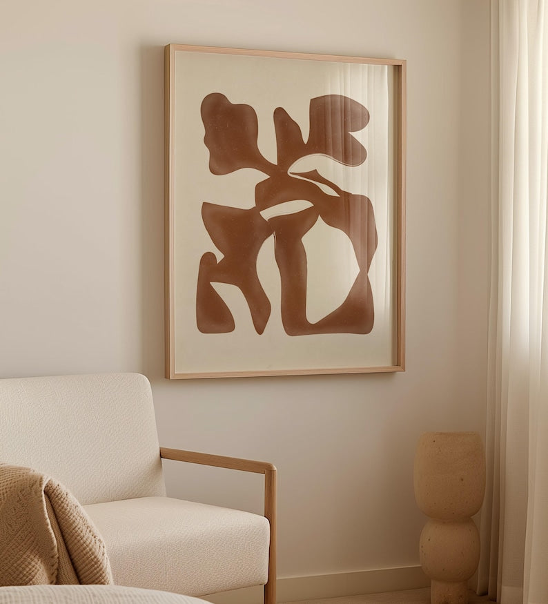 Cuadro “Equilibrio Terracota”