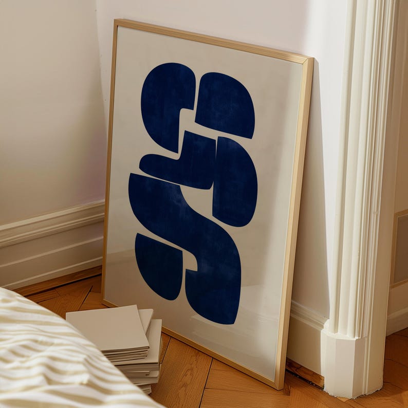 Cuadro “Figuras Azules“