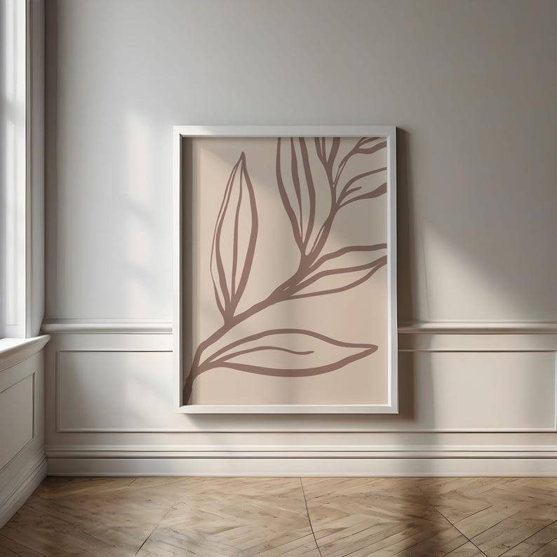 Cuadro “Botánico Minimalista“