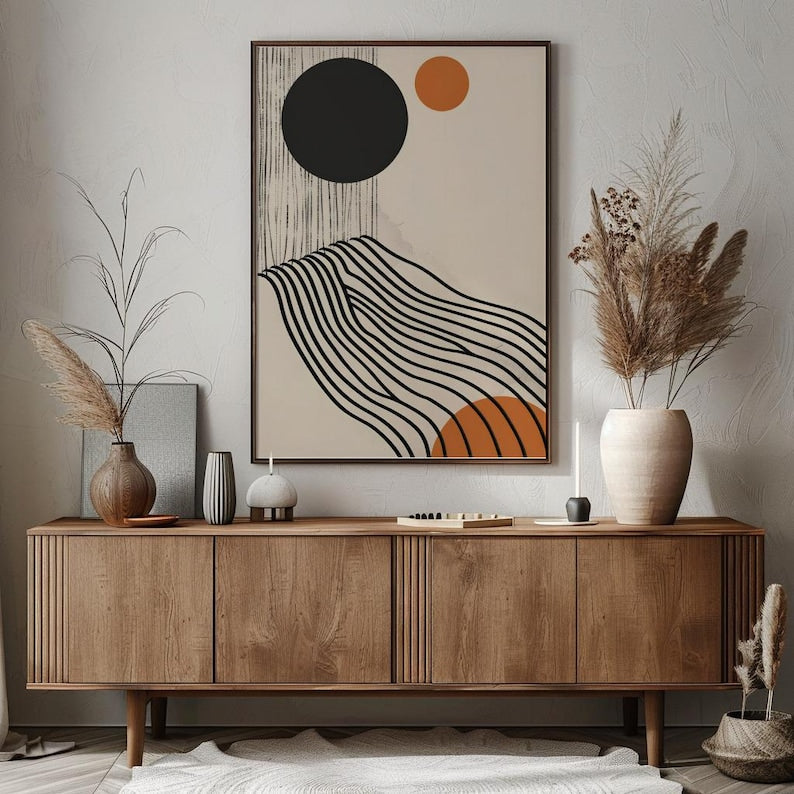 Cuadro “Horizonte Abstracto”