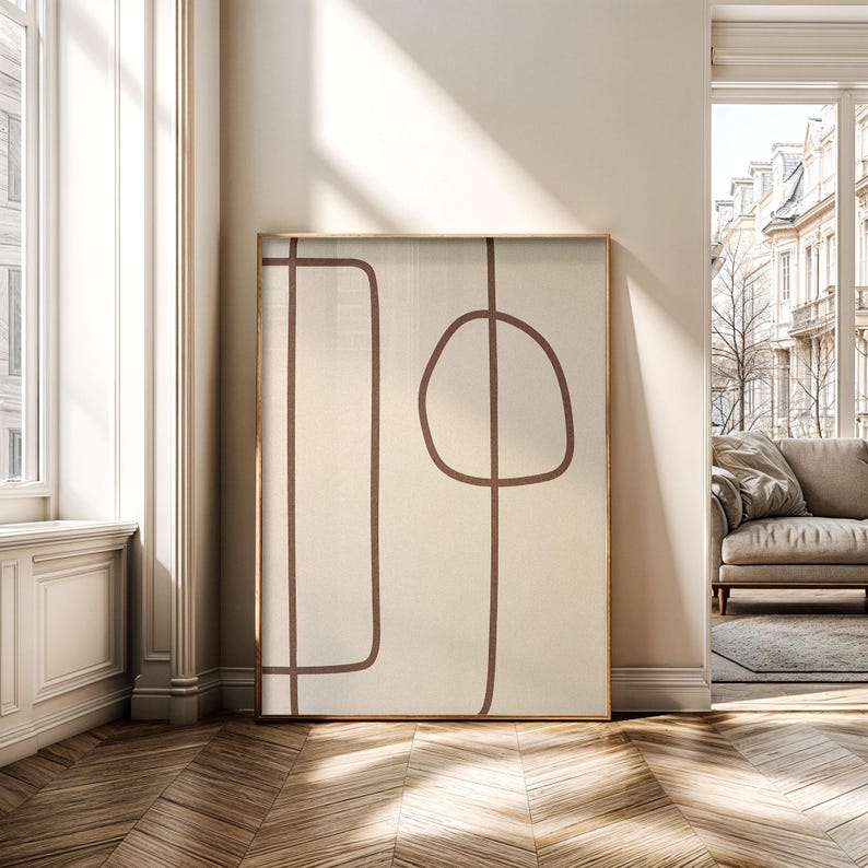 Cuadro “Trazos Neutros”