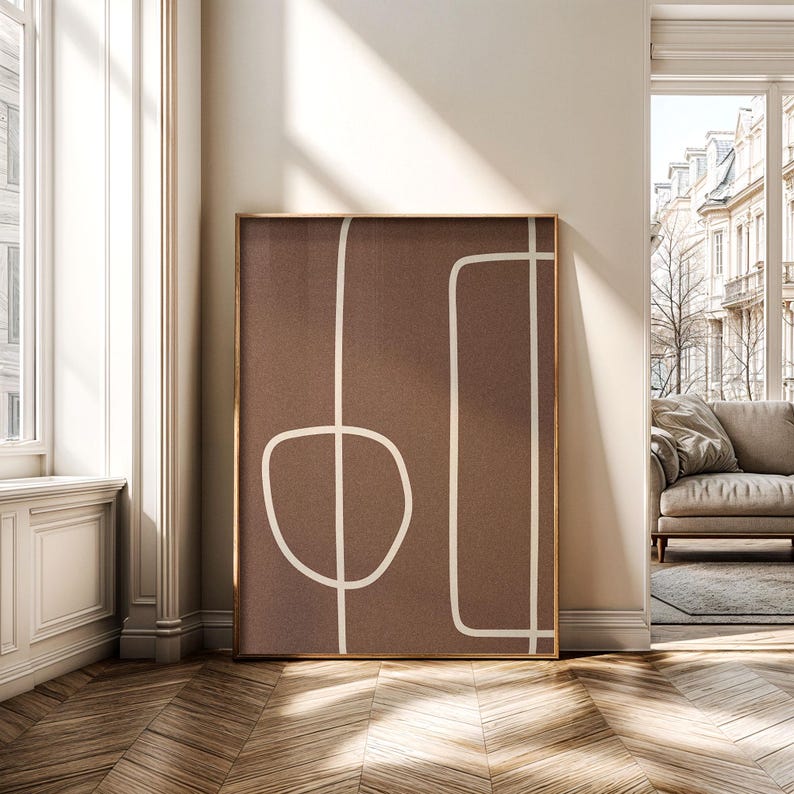 Cuadro “Terracota Oscura”